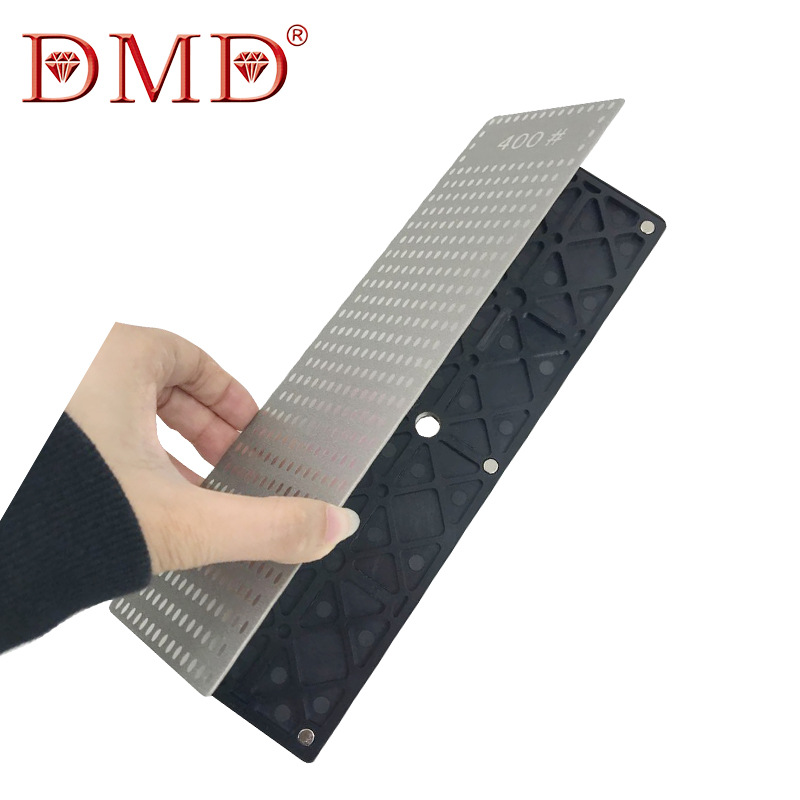 DMD金刚石双面磨刀石冰刀家用刀户外刀磨刀器加长加宽大号4001000