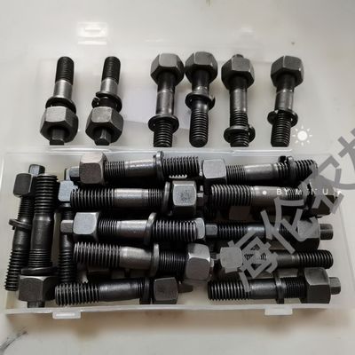 12.9级高强度130/140半轴螺丝六角10x60螺栓四方头半轴螺丝