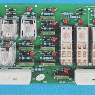 微动平层板 日立RYBD继电器板 日立电梯继电器板DWG.NO 12502753