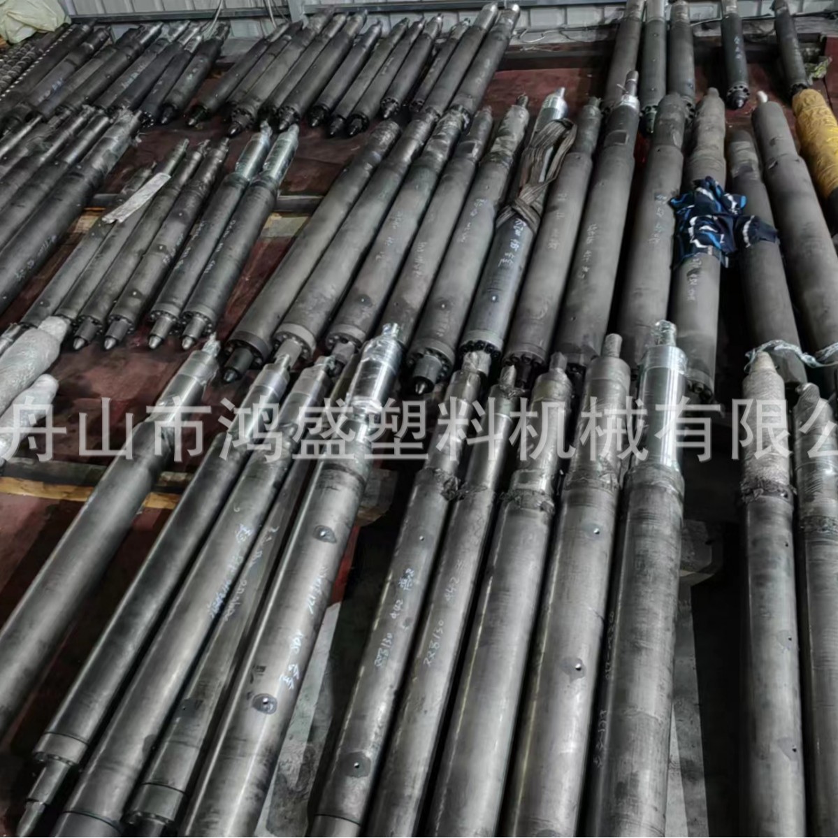 老款海星注塑机螺杆机筒海星168T注塑机法兰加长喷咀射咀38CrMO