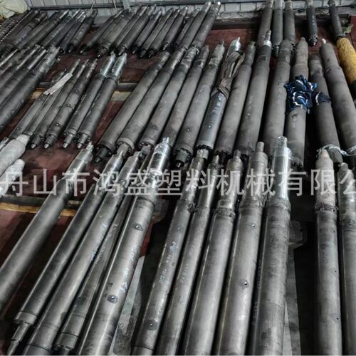 老款海星注塑机螺杆机筒海星168T注塑机法兰加长喷咀射咀38CrMO