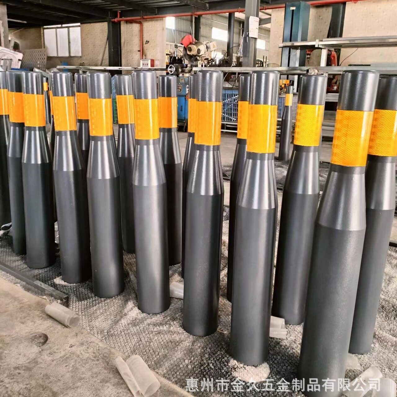 海南三亚新款市政防撞柱道口景观酒瓶柱铸铁大小头路桩订置挡车石