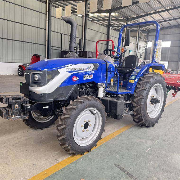 全新-S农用拖拉机潍柴高压共轨四轮乘坐旋耕翻土拖拉机