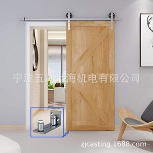 谷仓门吊轨五金配件限位器新款止摆器不锈钢碳钢地导厂家