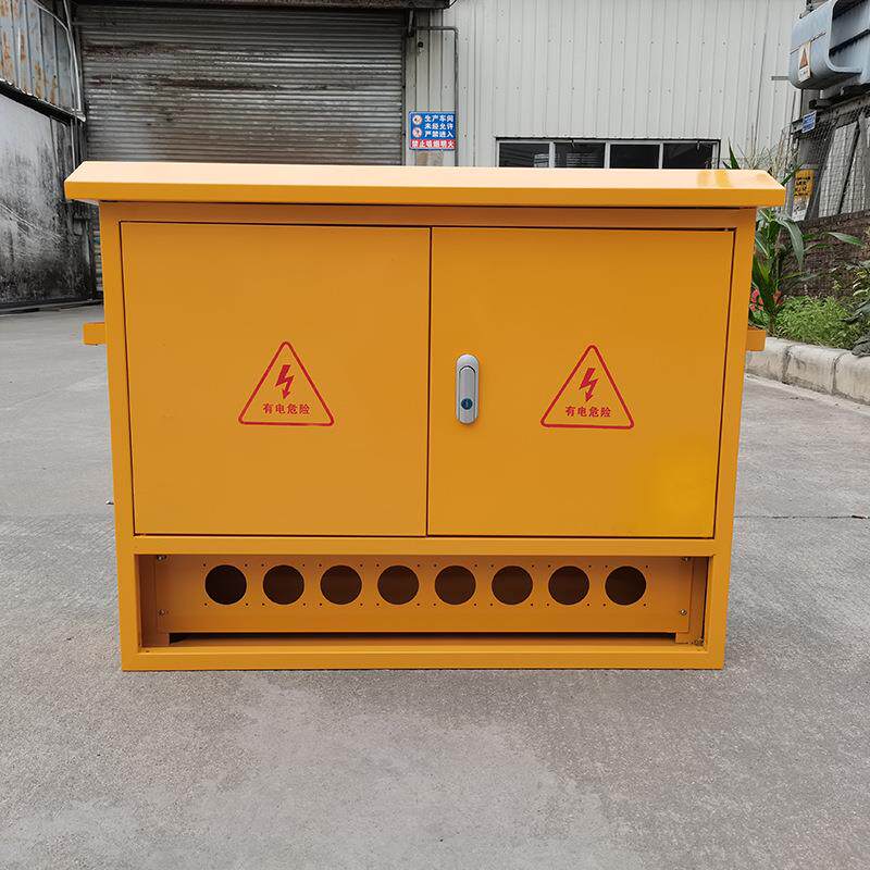 孔位插座箱壳体加工户外防雨配电布线箱便携式可移动配电开关箱