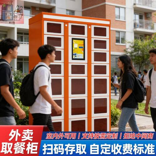 智能外卖取餐柜保温寄存
