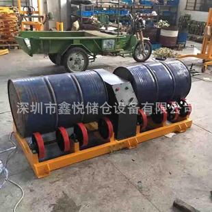 不锈钢油桶翻转器气动搅拌机器防爆搅拌油桶车TY600B双油桶旋转器