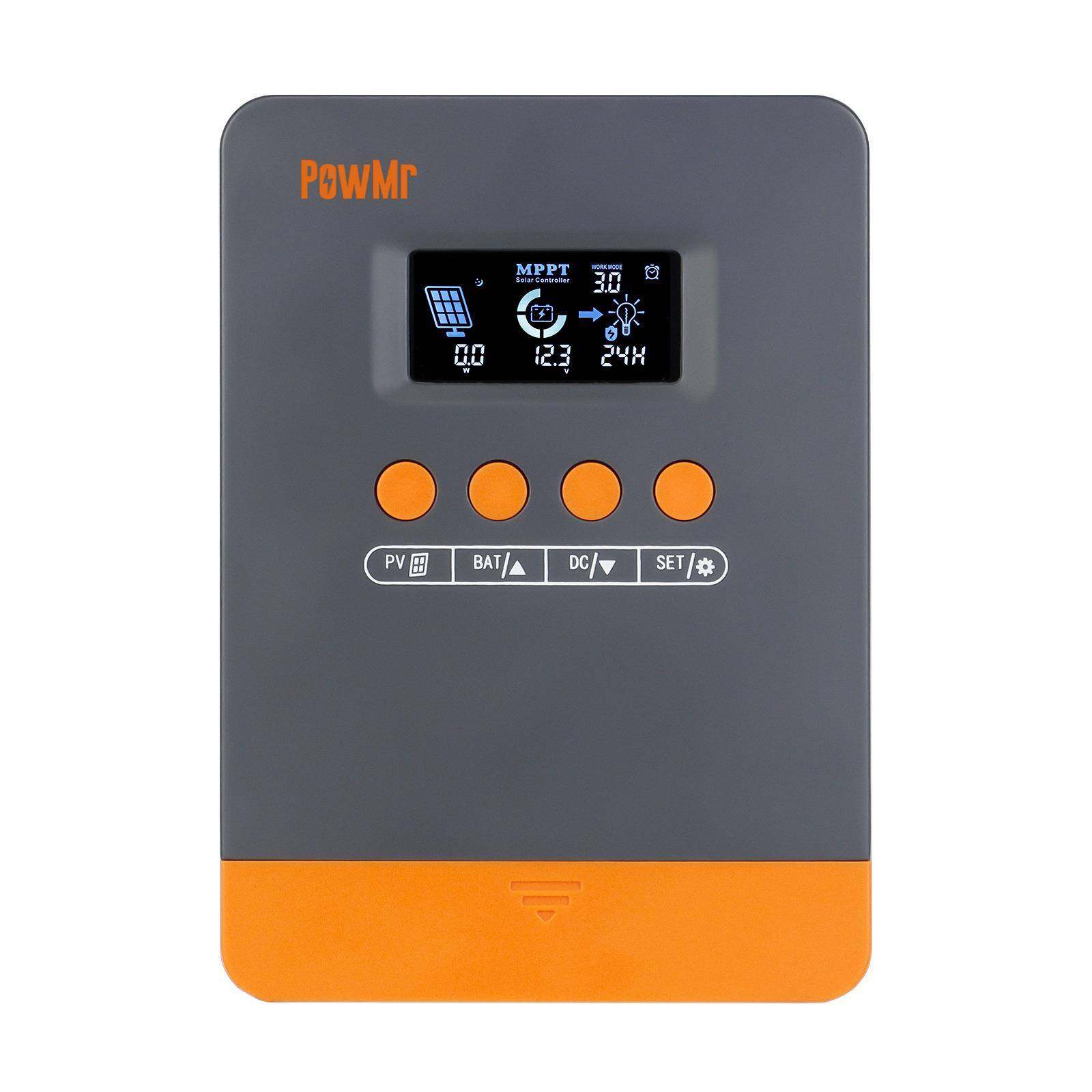 新款25A35A45A太阳能控制器MPPT12V24V光伏智能充放电控制器跨境,五金/工具,太阳能控制设备,淘宝优惠券,粉丝福利购,淘宝优惠卷