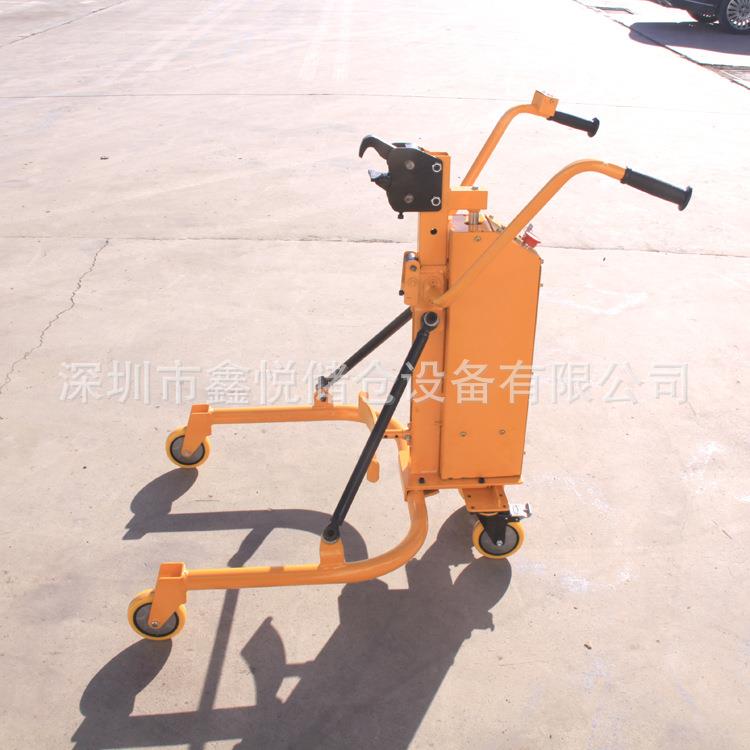 电动液压油桶搬运车码头仓库电动油桶车升降油桶装卸车