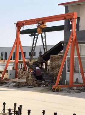 厂家龙门架可移动式简易龙门架电动万向行走龙门架建筑辅助