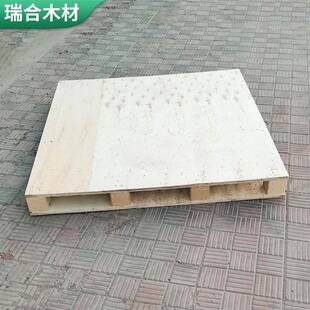 胶州胶合板托盘物流熏蒸两面进叉卡板仓储货架木托盘打包固定托盘