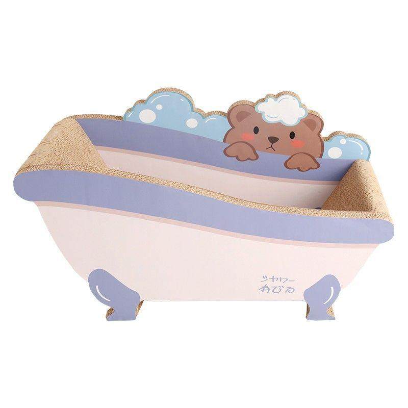 猫窝一体四季通用瓦楞纸猫抓板磨爪耐抓不掉屑猫咪沙发浴缸玩具,宠物/宠物食品及用品,猫抓板,淘宝优惠券,粉丝福利购,淘宝优惠卷