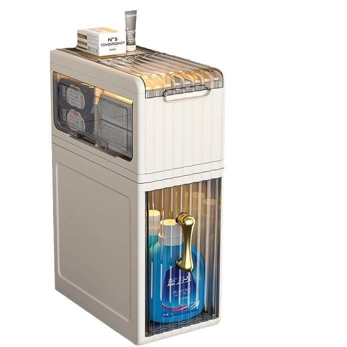 浴室缝隙置物架落地厕所洗手间马桶夹缝窄缝储物柜子卫生间收纳柜,收纳整理,收纳柜,淘宝优惠券,粉丝福利购,淘宝优惠卷