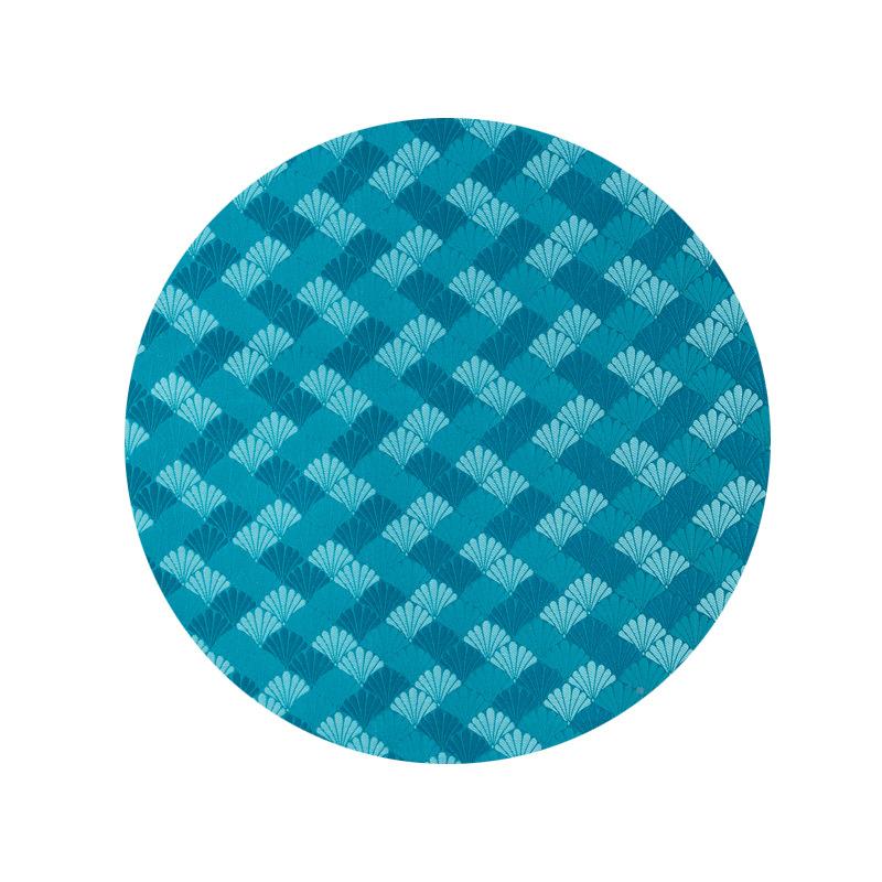 珍贝珠面壳高精密提袍花织DIU锦缎面料汉服马裙茶杯垫蒙古上袄布