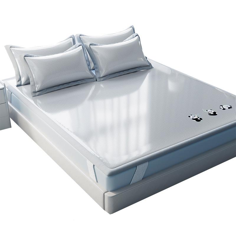 席夏XL-2025天2025新凉款席三子冰丝凉婴席母级草席床垫床单床笠