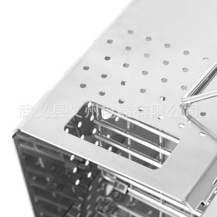 新款户外BBQ烧烤生火炉野营炭火便携取暖烧烤架不锈钢折叠引火桶