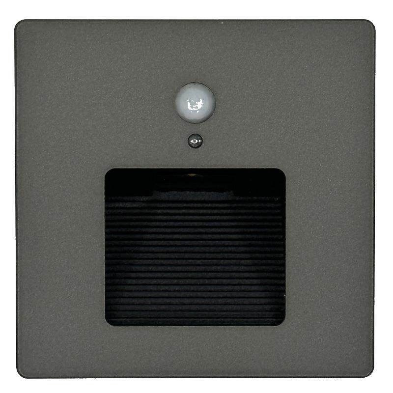 86户外感应地脚灯内嵌入式ip67级防水过道走廊楼梯台阶踏步照明灯