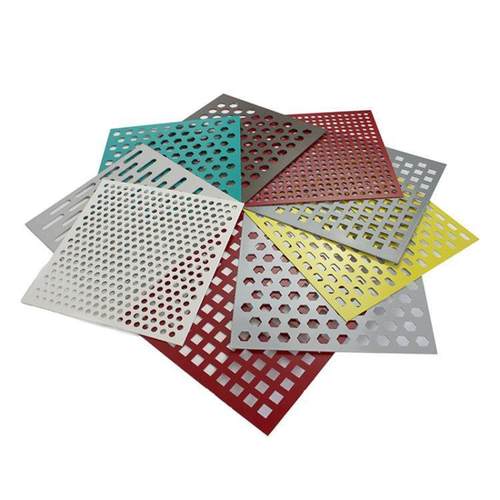 镀锌铁六角冲孔板穿孔洞洞板过滤筛网圆孔晾晒不锈钢防盗网冲孔网