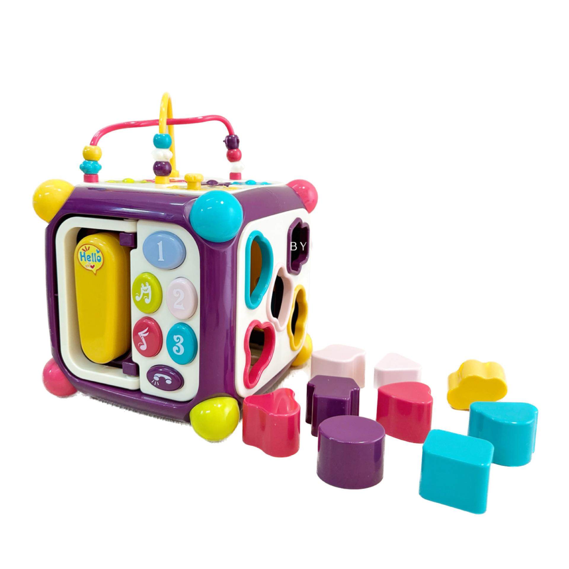 谷雨六面体早教益智宝宝玩具0-1岁婴儿游戏桌多功能玩具台智慧屋,玩具/童车/益智/积木/模型,其它玩具,淘宝优惠券,粉丝福利购,淘宝优惠卷