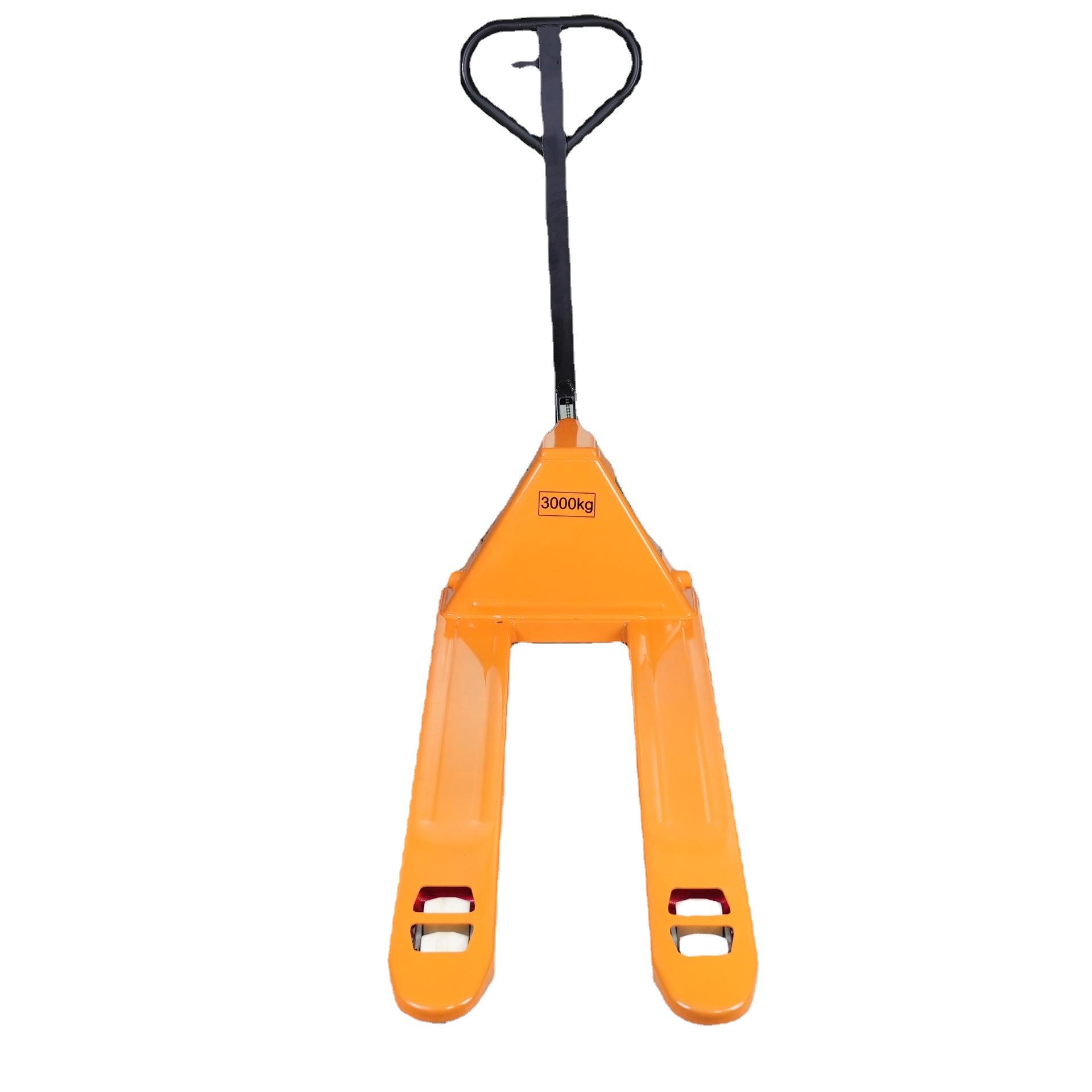 车手动叉车液压搬运地牛车QKD载重吨吨手拉托盘液2压装叉车卸铲车