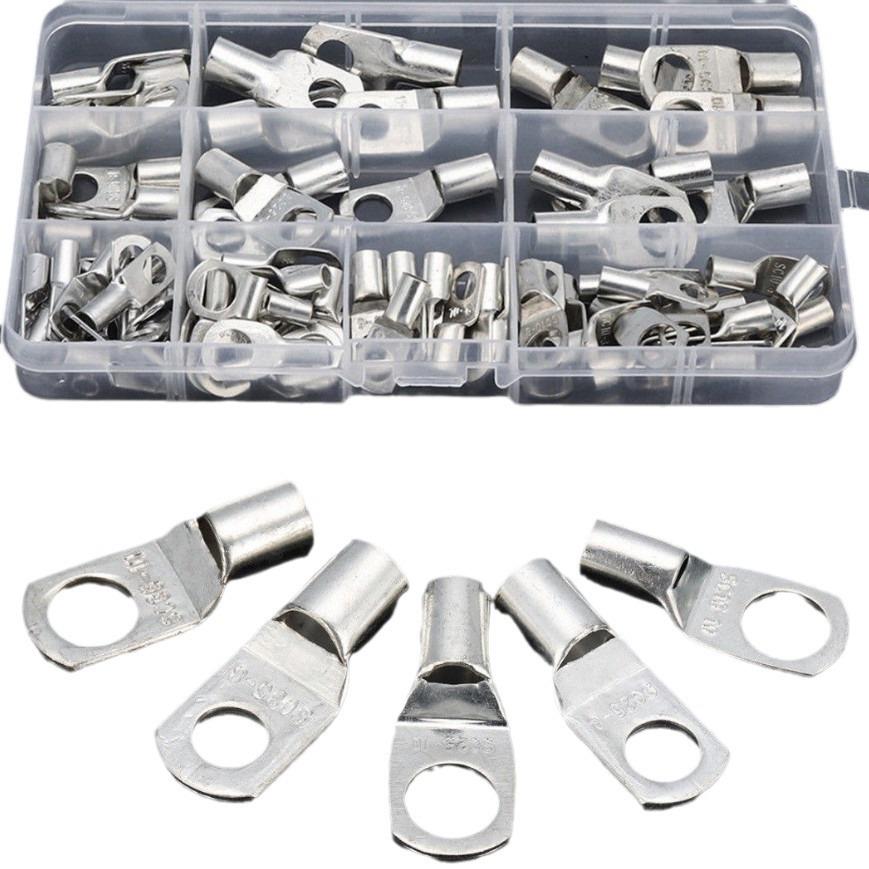 电商货源SC系列窥口铜接线端子Terminals连接器套装100pcs