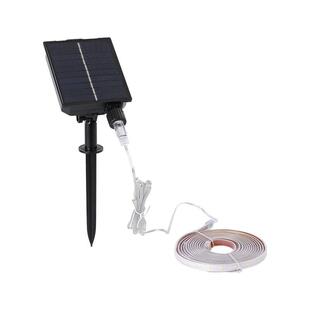 太阳能电池灯带户外防水遥控长续航灯串庭院彩色别墅氛围照明厂家