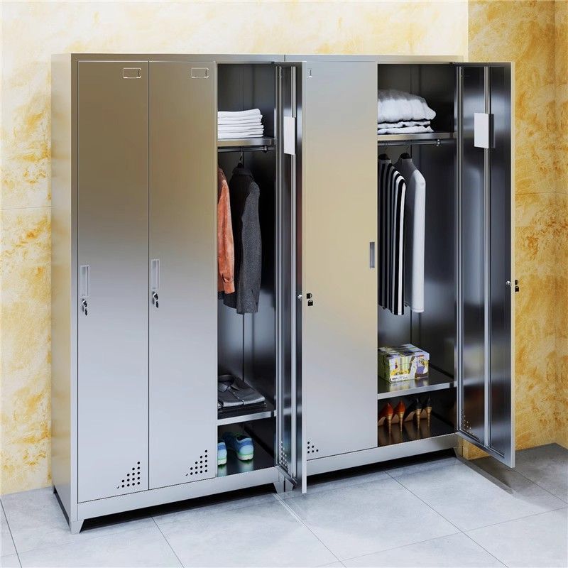 定做304不锈钢更衣柜员工