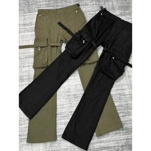 王炸出品Vujade 2.0 VD二周年限定工装绑带裤kenijima同款微喇裤