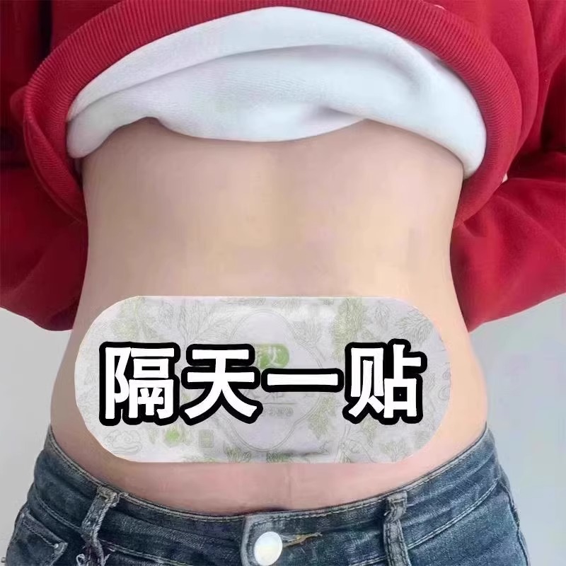 艾草艾灸减肥瘦肚子贴肚脐除湿祛湿脐贴去湿气排体内排湿神器