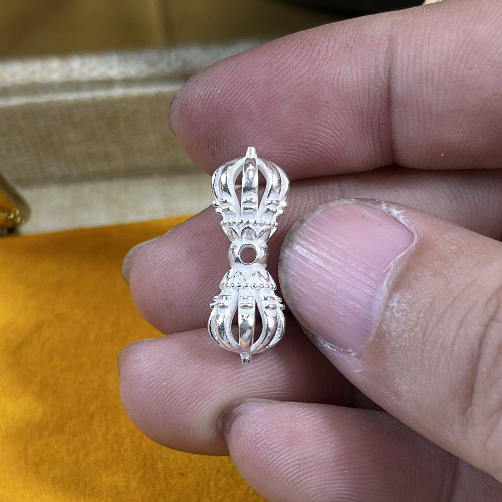 佛珠配饰手串背云九股金刚杵尼泊尔藏式金刚降魔杵法器