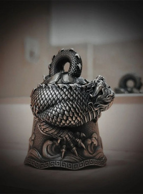 蒲牢铃铛→铃铛界的劳斯莱斯小众设计吊坠复古精巧个性做旧礼物