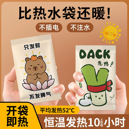 自发热卡通暖手宝冬季手握式