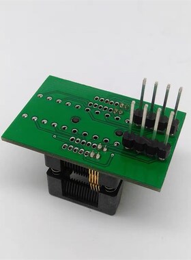 速发O程8烧录座 P8 8脚测试座 P式设计座 ots28-0.650-1