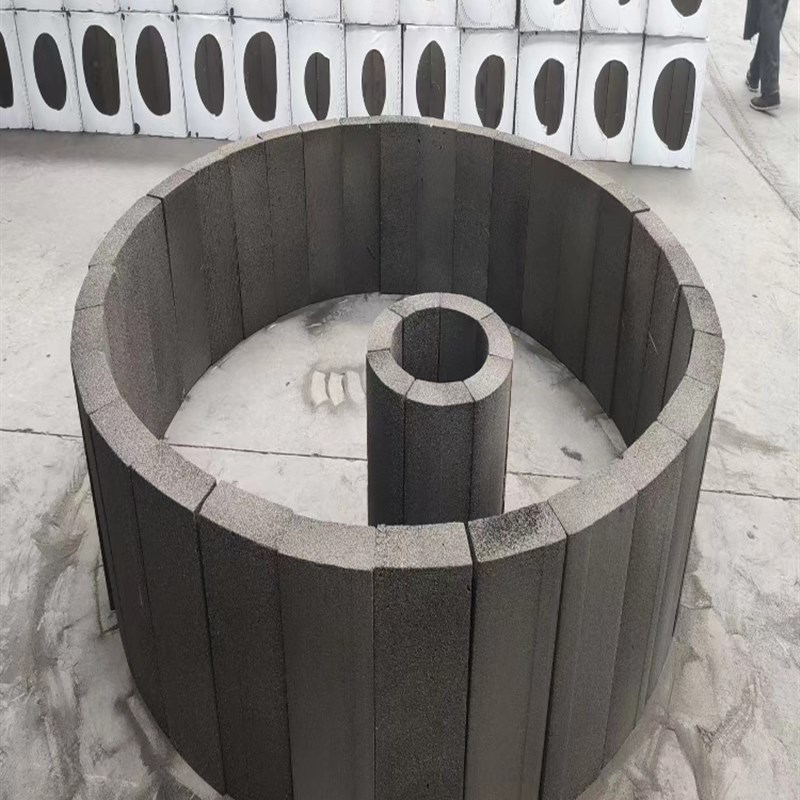 泡沫玻璃管壳低温管道蒸汽管道罐体弯头保冷保温泡沫玻璃保温管壳