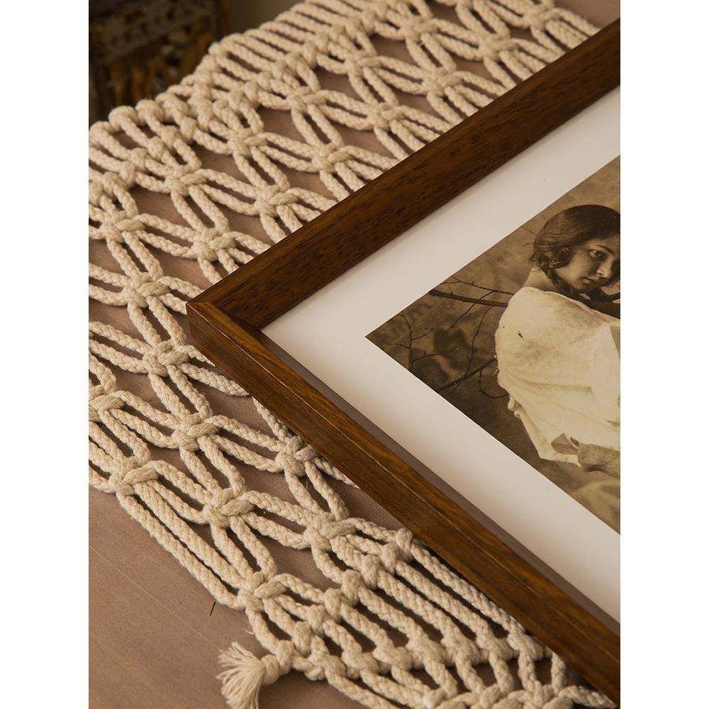 画框装裱挂墙胡桃色实木大相框油画外框A4a4k8k寸拼图裱框定