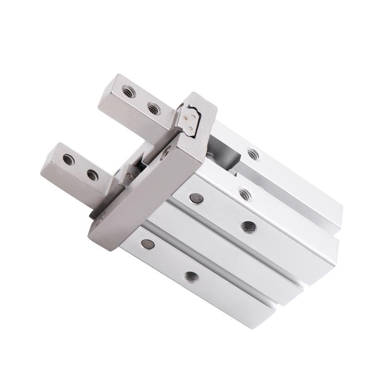 气动手指气缸MHZL2机械手小型平行夹爪MHZ2-16D/10D20D25D32D40DS