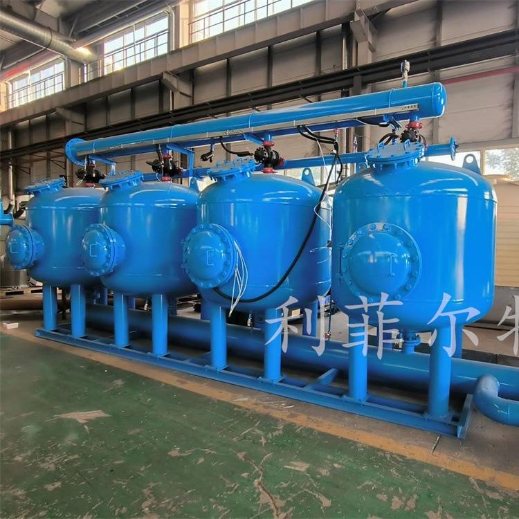 市政污水处理设备多介质过滤器石英砂与无烟煤欧盟CE认证