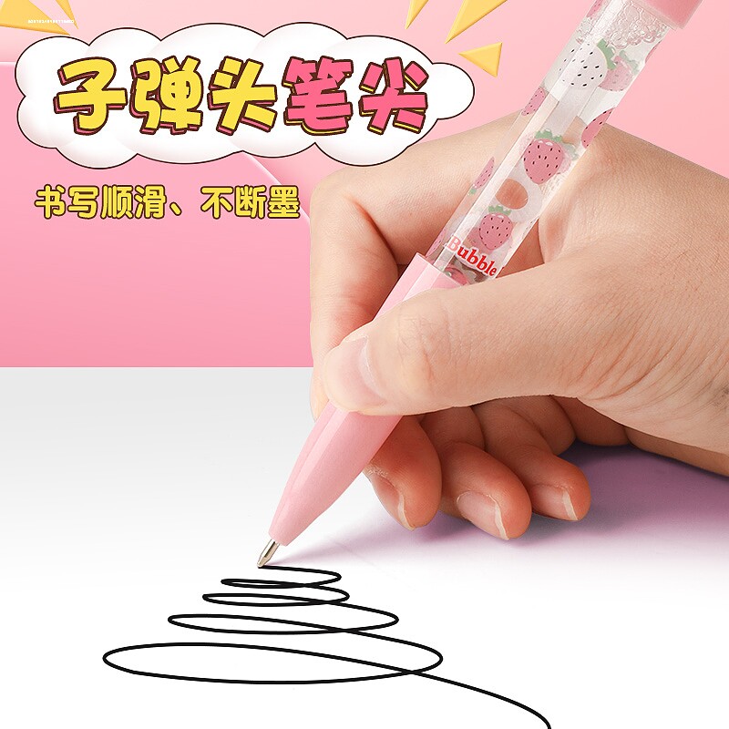 多功能泡泡笔可以吹泡泡笔神奇的魔法笔卡通可爱灯光滚轮印章笔图片
