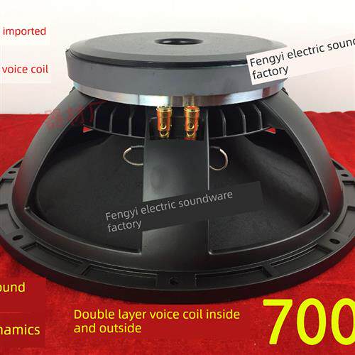 进口15寸全频中低音喇叭220磁100芯婚庆舞台ktv音箱大功率700w