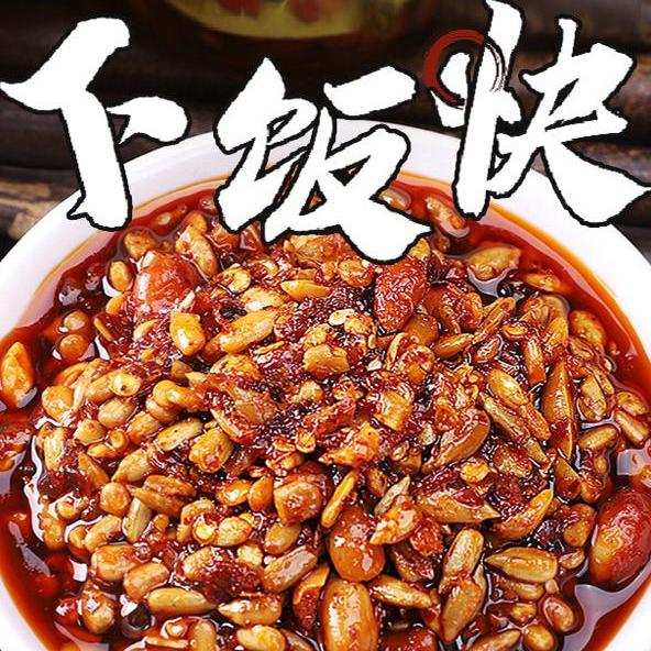 花生辣椒酱芝麻下饭拌面酱沂蒙山农家手工瓜子碎山东家用