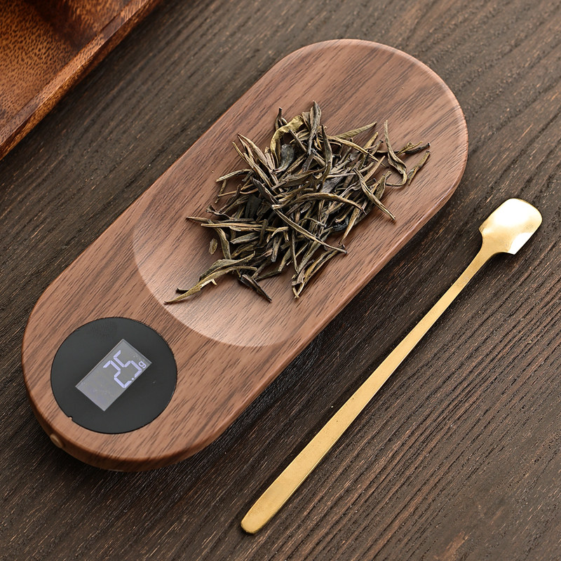 电子茶称高精度电子量茶器迷你称茶秤小型电子秤茶荷克秤无量茶则