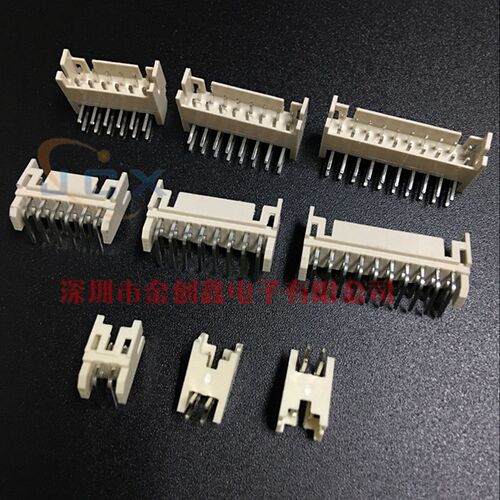 PHD2.0双排弯针 2.0间距双排接插件 弯针插座2*2P/3P/4P/6P-40P