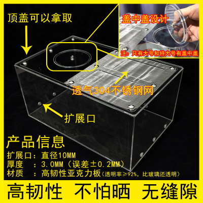 蚂蚁工坊活动区蚁巢生态巢外接亚克力蚂蚁城堡超大活动区爬虫鸣虫