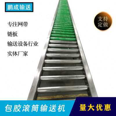 厂促动力伸缩滚筒线输送机输送带流水线升降转弯分拣物流装车卸品