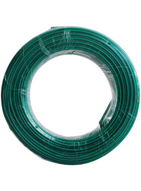 保迪电线电缆BV4平方单芯单股铜线国标照明家装铜芯电线绿色100米