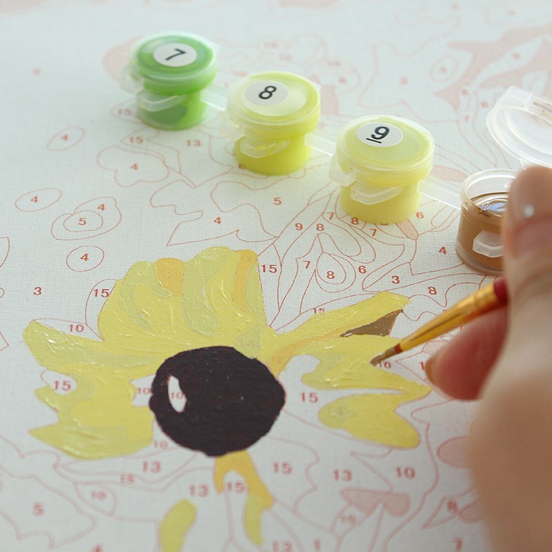 World Famous Oil Painting By Numbers On Canvas The Cafe Terr