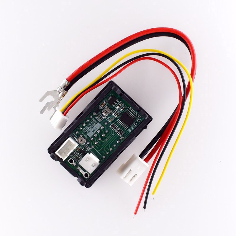 DC 0 100V 50A Digital Voltmeter Ammeter Dual Display Voltag