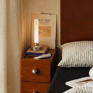 跨境复古usb充电蜡烛台灯卧室床头灯清吧酒吧桌面装饰氛围小夜灯