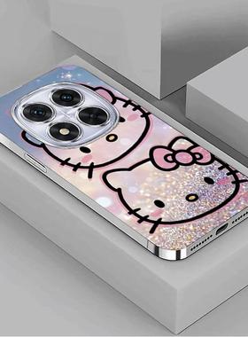 适用红米note14pro+手机壳note13新款redminote12全包turbo3防摔11tpro电镀银透明note10红米note95g闪粉kt猫