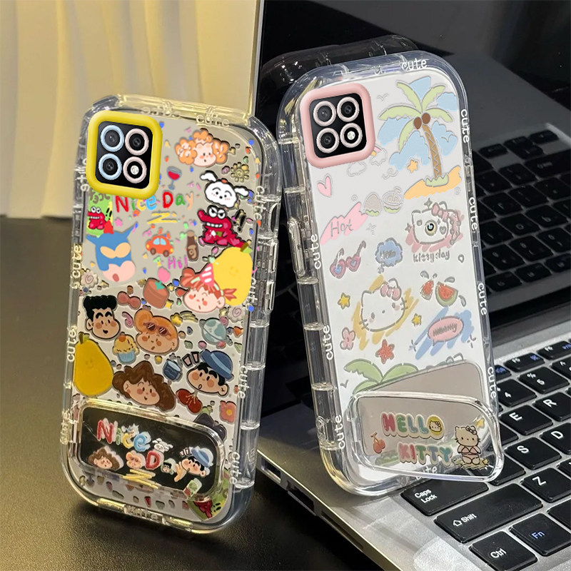 适用OPPOA53手机壳OPPO新款A53 5G套OPA/OPPA可爱A535G潮镜面OPP0PP0PPO全包PPOA/OPOA防摔OPOPA男女小新kt猫